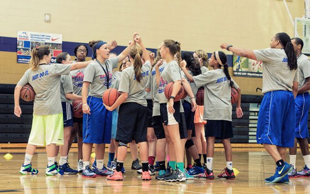 THRIVE STAFF SUPPORTS AC GREEN CAMPS IN ORANGE COUNTY